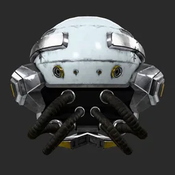 back view of the optimized model, ΔE94 mean 0.65